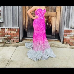 Size 6 pink dress